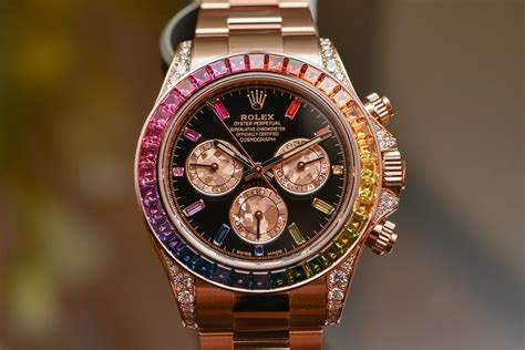 rolex daytona rainbow.|Rolex daytona rainbow retail price.